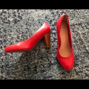 Red high heels